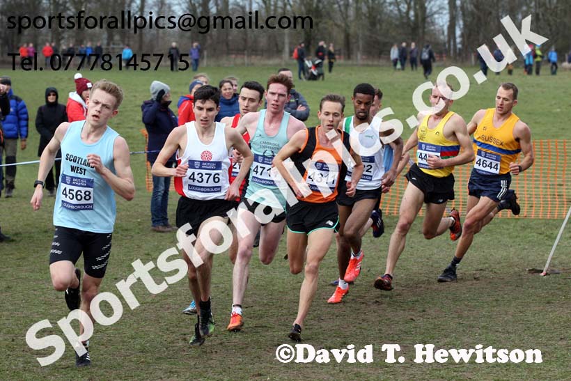 Senior mens 2019 British Athletics Inter Counties Cross Country, Prestwood Hall, Loughborough. Photo:  David T. Hewitson/Sports for All Pics